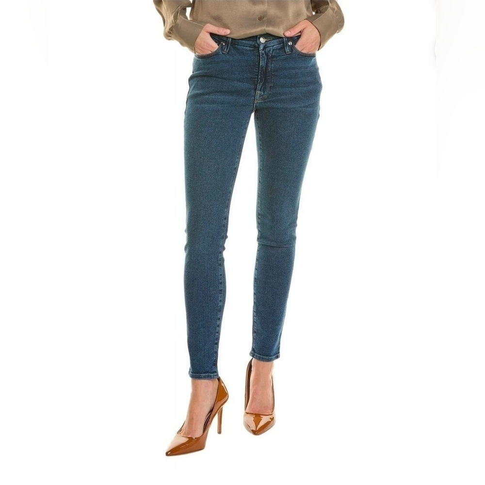 Good American Good Legs Skinny Jeans Size 10/30 Medium Wash